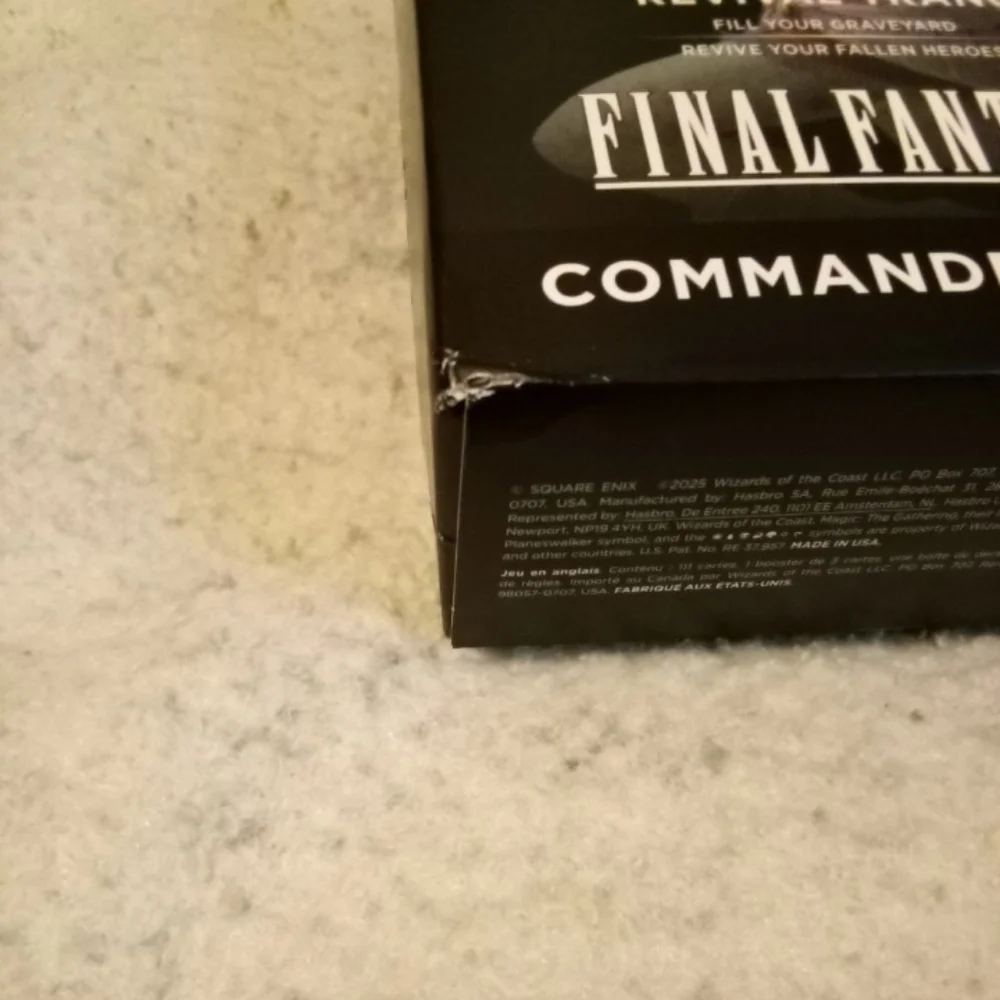 Magic The Gathering Final Fantasy VI Commander Deck Revival Trance Sealed